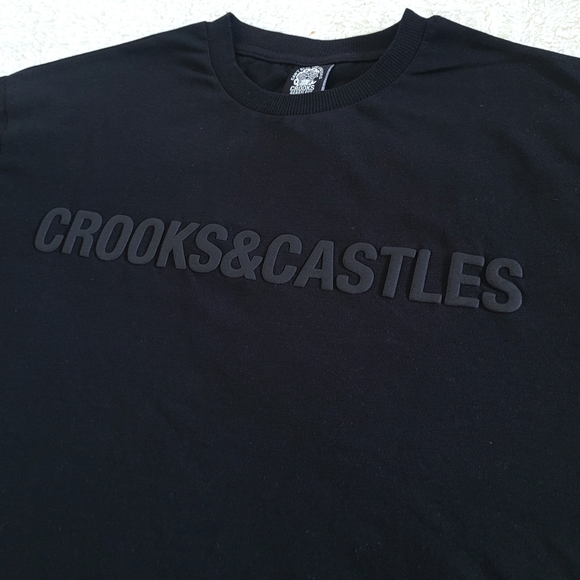 Crooks💰 & Castles🏰 Black🖤 Tee👕 - NWT - Picture 12 of 16